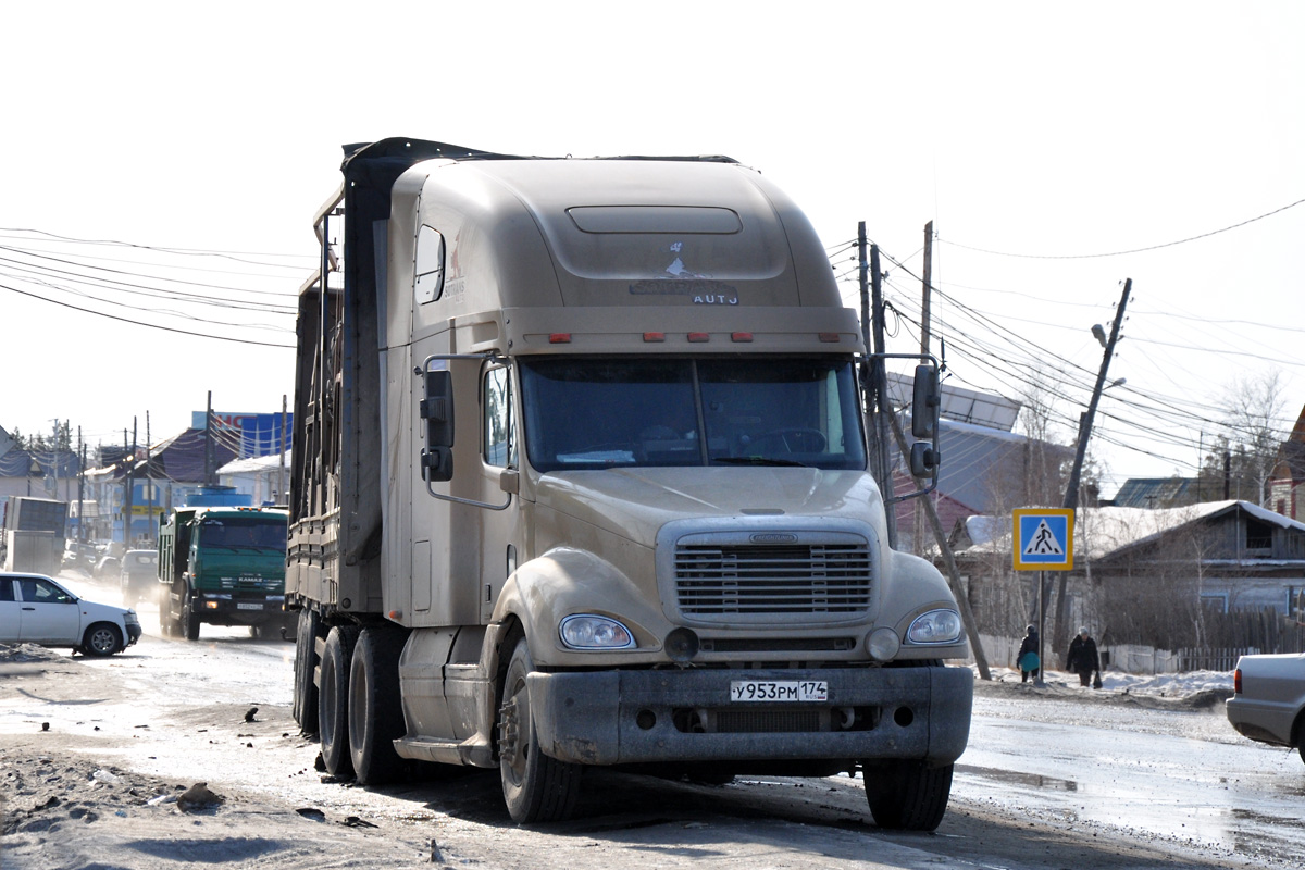 Челябинская область, № У 953 РМ 174 — Freightliner Columbia