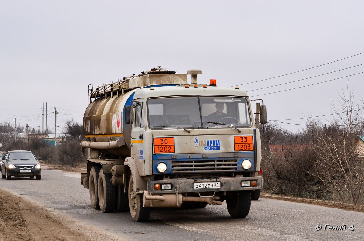 Волгоградская область, № О 412 ВН 31 — КамАЗ-5320