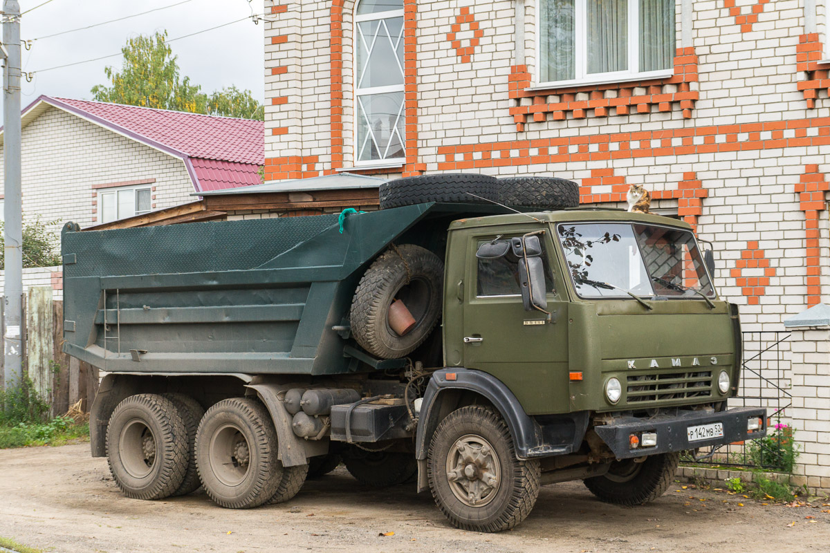 Нижегородская область, № Р 142 МВ 52 — КамАЗ-55111 [551110]