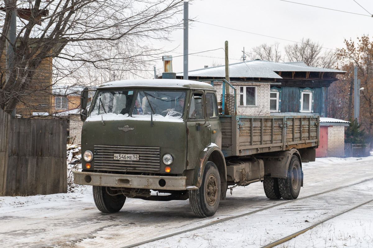 Нижегородская область, № Н 546 МЕ 52 — МАЗ-53352