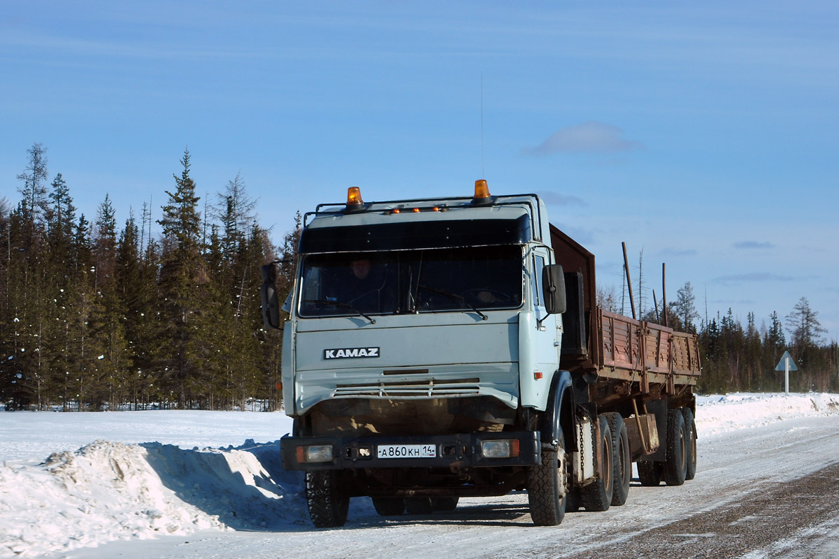 Саха (Якутия), № А 860 КН 14 — КамАЗ-5410