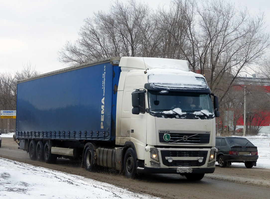 Волгоградская область, № А 734 ВС 134 — Volvo ('2008) FH.460