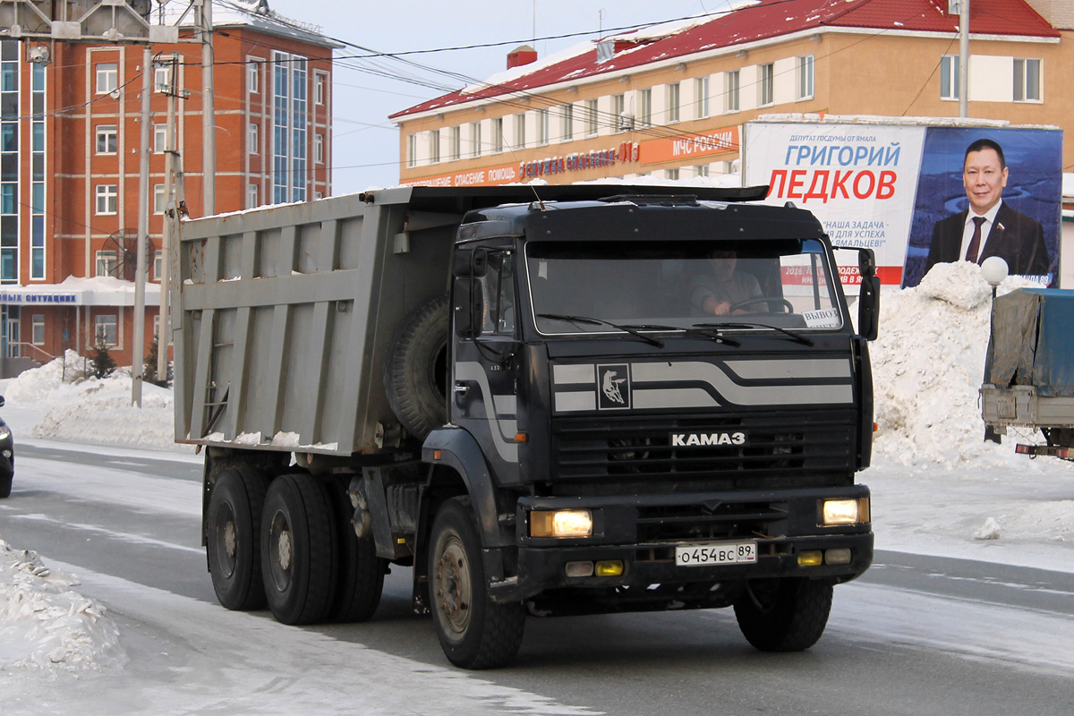 Ямало-Ненецкий автоном.округ, № О 454 ВС 89 — КамАЗ-6520 [652000]