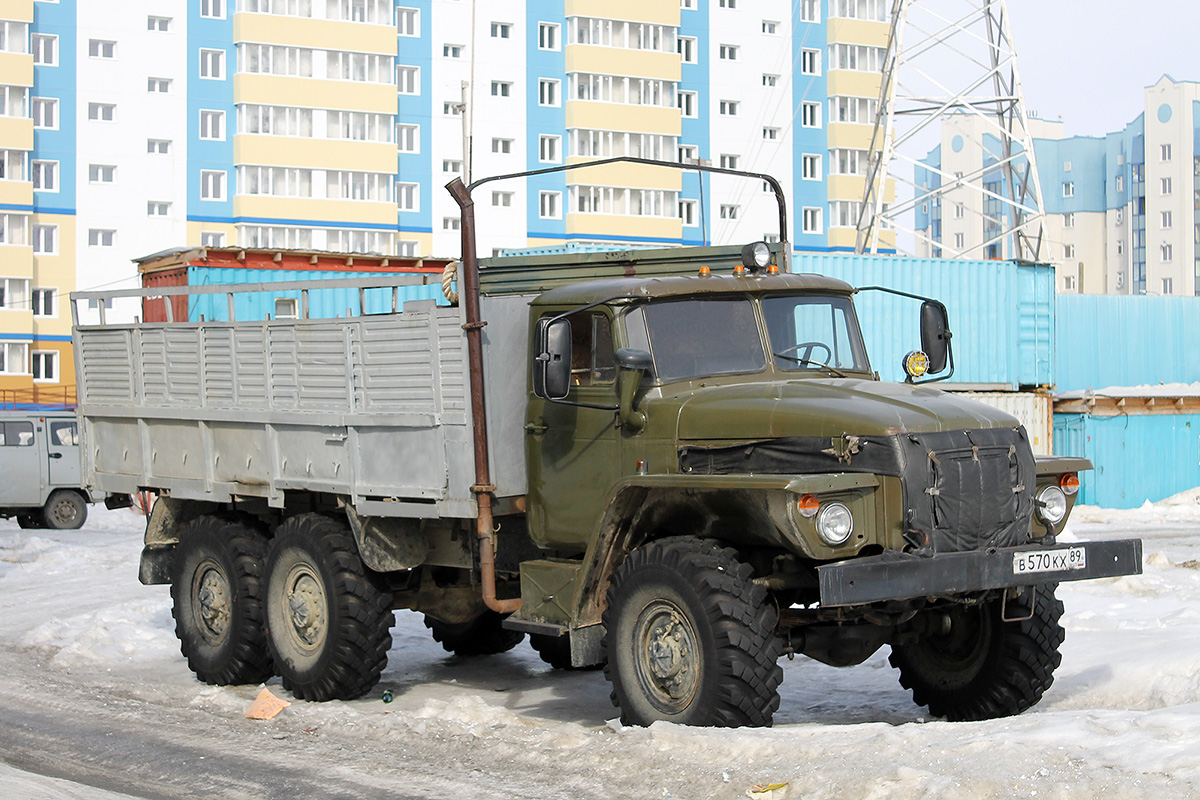 Ямало-Ненецкий автоном.округ, № В 570 КХ 89 — Урал-4320-01