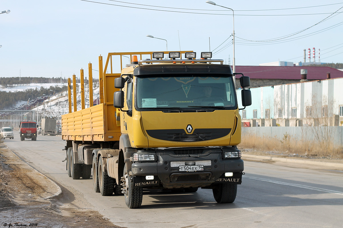 Саха (Якутия), № Т 504 ЕХ 14 — Renault Kerax