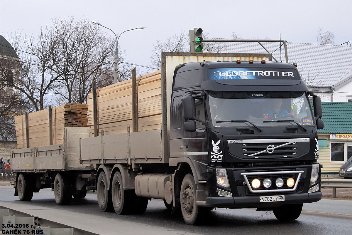 Вологодская область, № В 782 СУ 35 — Volvo ('2010) FM.400 [X9P]