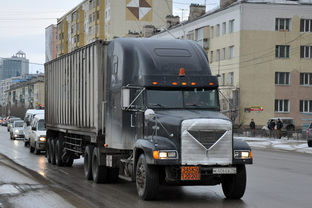 Саха (Якутия), № К 406 ЕВ 14 — Freightliner FLD 120