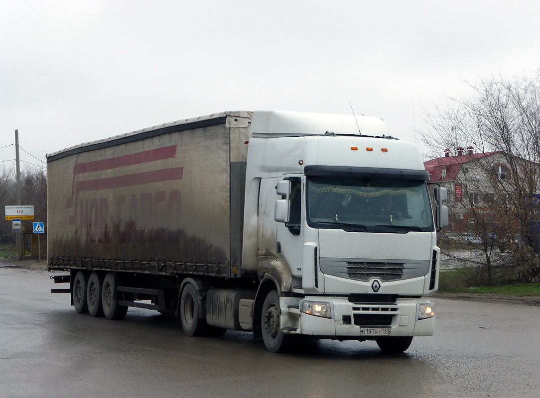 Ростовская область, № Н 197 КУ 161 — Renault Premium ('2006)