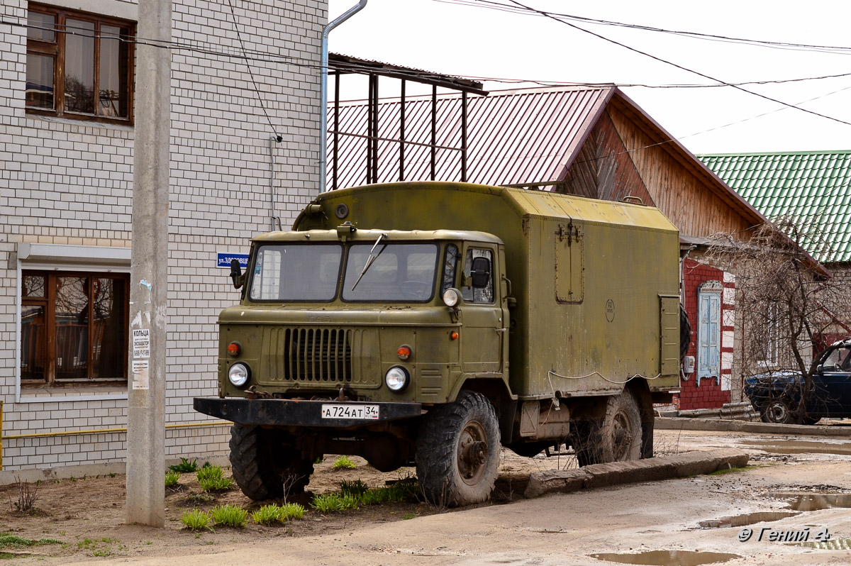 Волгоградская область, № А 724 АТ 34 — ГАЗ-66 (общая модель)