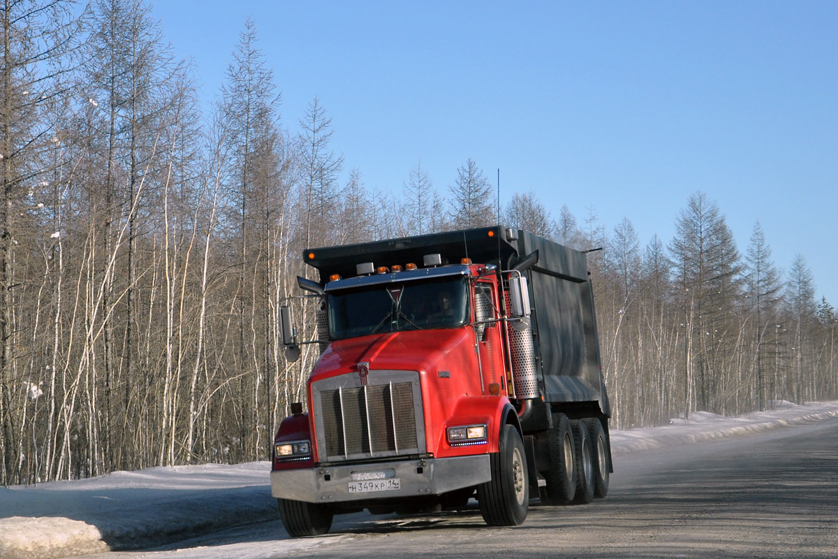 Саха (Якутия), № Н 349 КР 14 — Kenworth T800