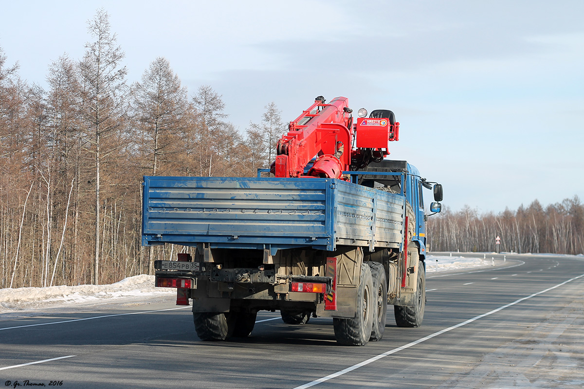 Саха (Якутия), № Е 854 РВ 35 — КамАЗ-43118-46