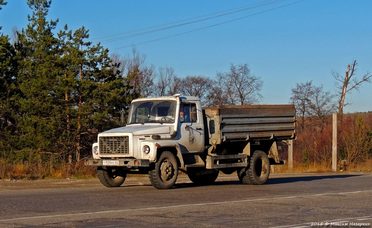 Рязанская область, № Т 939 РС 62 — ГАЗ-3309