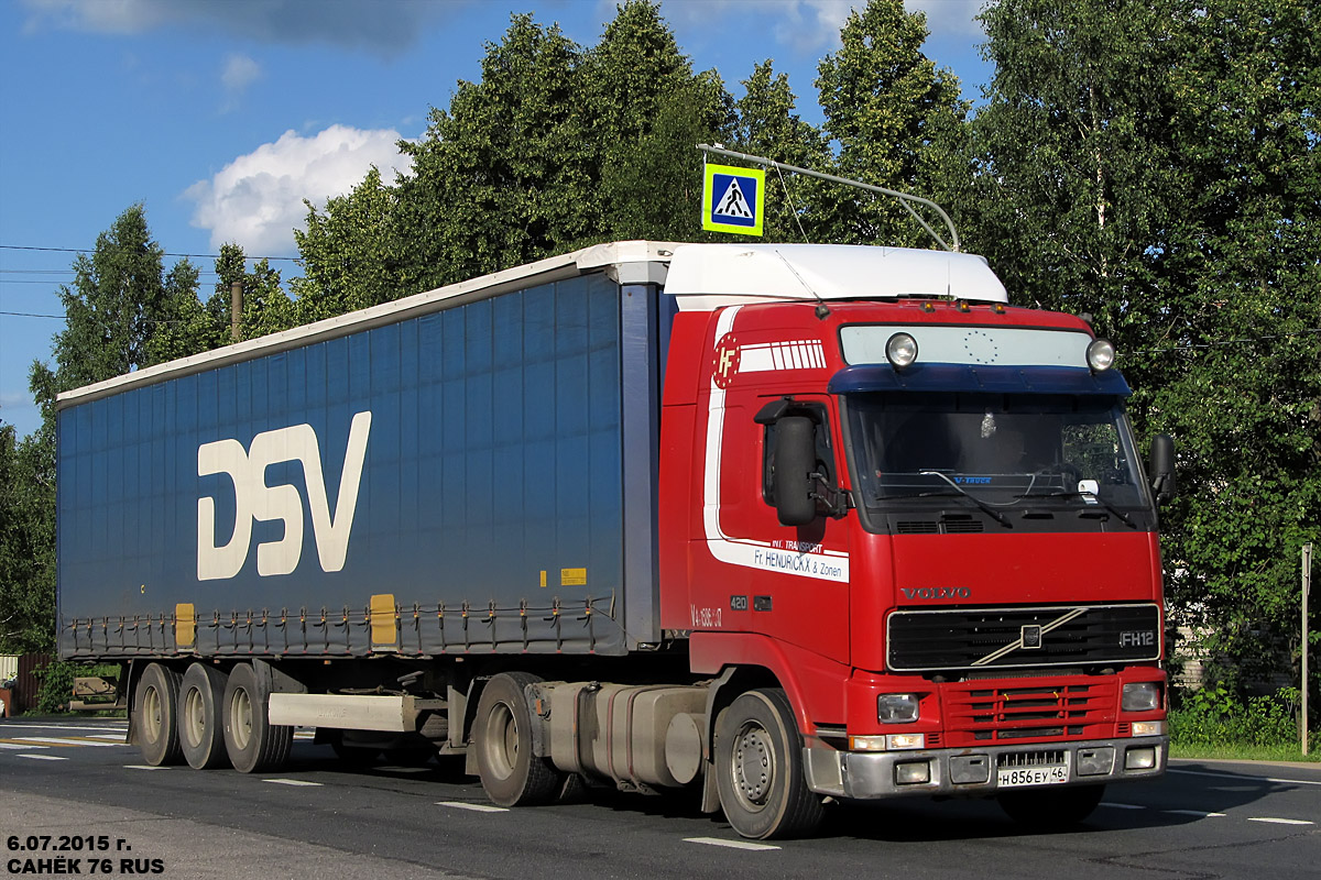 Курская область, № Н 856 ЕУ 46 — Volvo ('1993) FH12.420