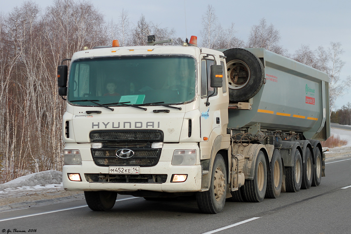 Саха (Якутия), № М 452 КЕ 14 — Hyundai Power Truck HD1000