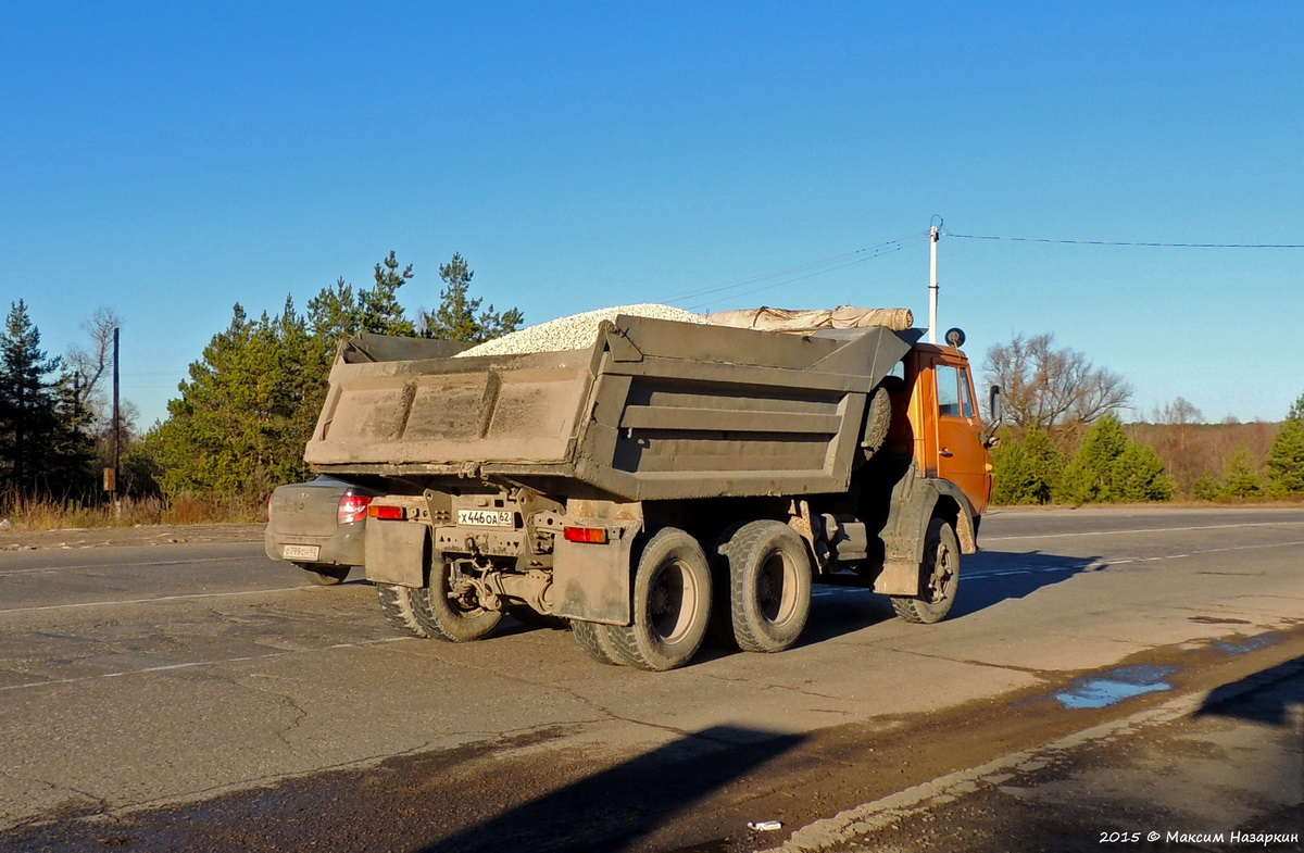 Рязанская область, № Х 446 ОА 62 — КамАЗ-55111 [551110]