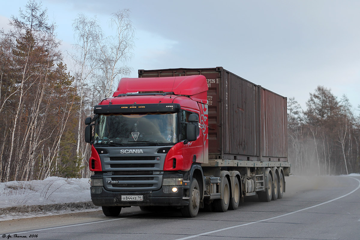 Саха (Якутия), № А 844 КЕ 14 — Scania ('2004) P380