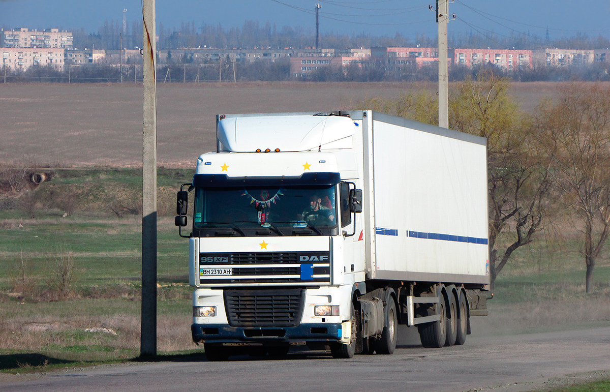 Сумская область, № ВМ 2310 АН — DAF 95XF FT