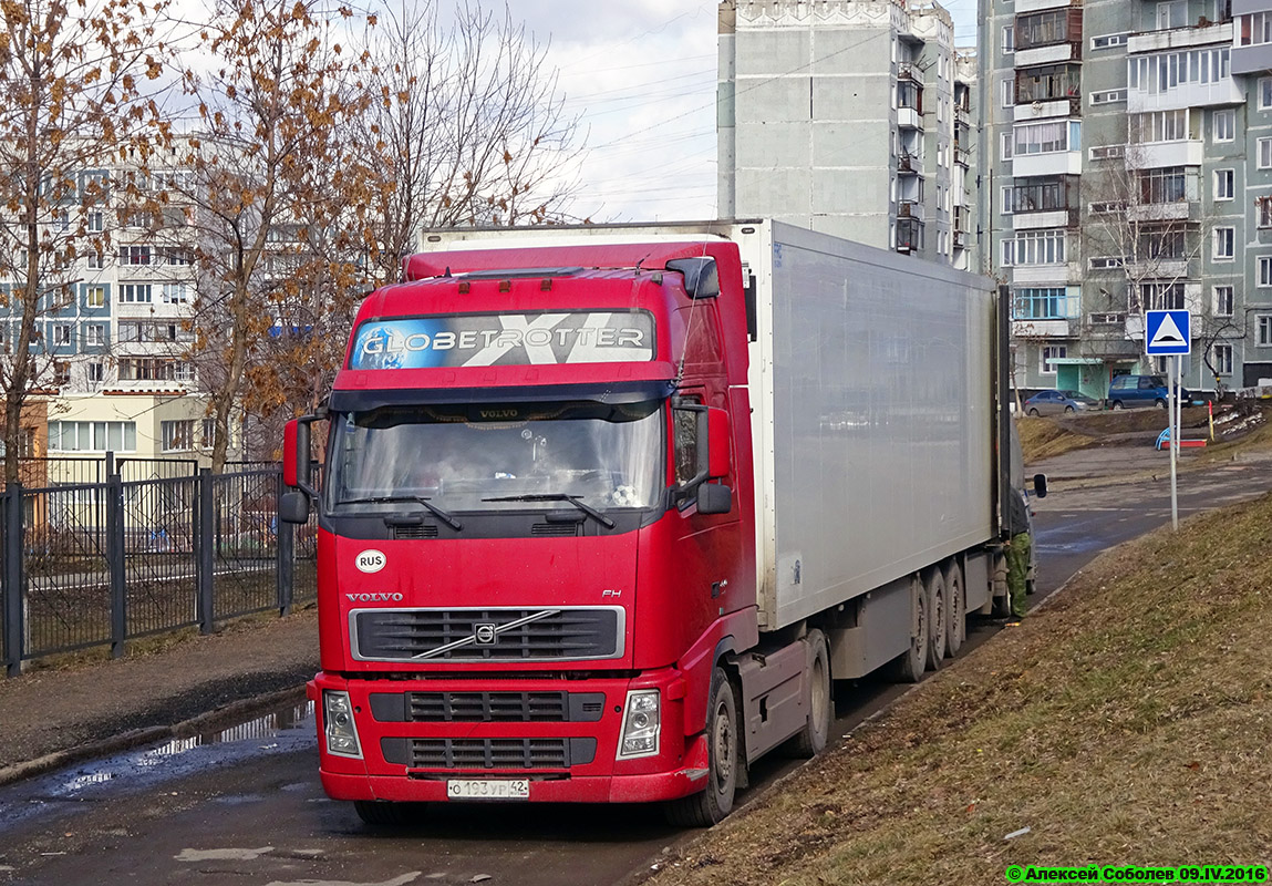 Кемеровская область, № О 193 УР 42 — Volvo ('2002) FH12.440