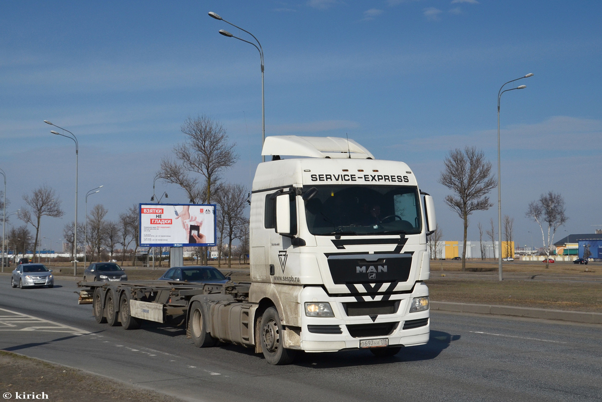 Санкт-Петербург, № В 693 НА 178 — MAN TGX ('2007) 18.400