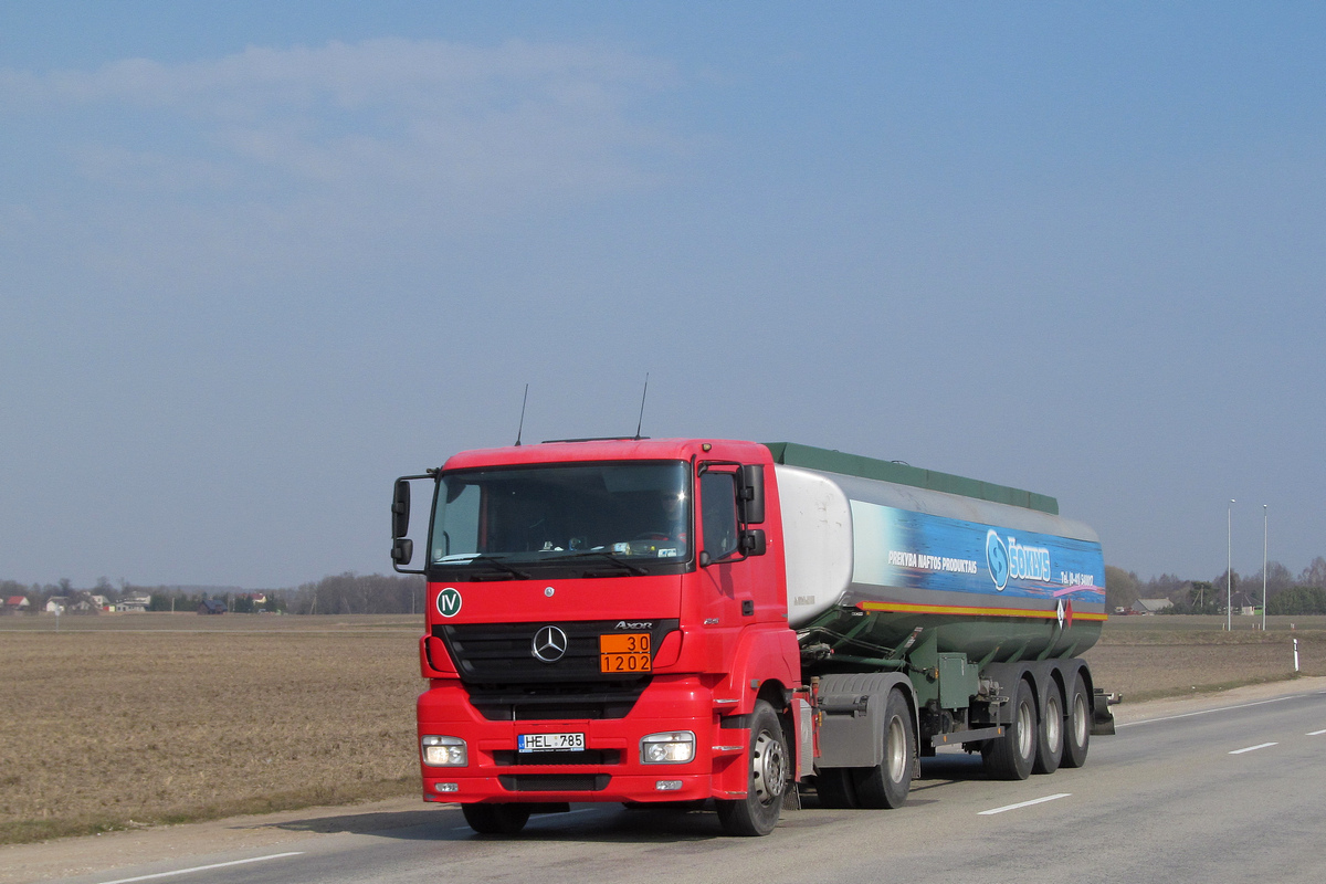 Литва, № HEL 785 — Mercedes-Benz Axor 1840