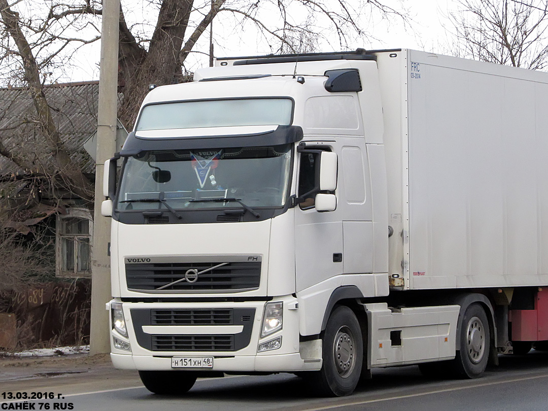 Липецкая область, № Н 151 ХН 48 — Volvo ('2008) FH-Series