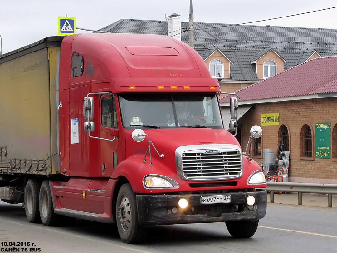 Волгоградская область, № К 097 ТС 34 — Freightliner Columbia