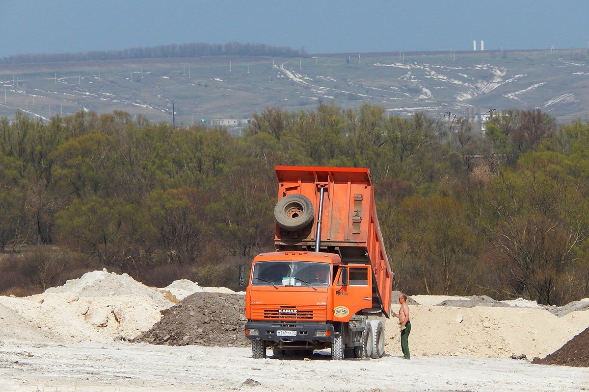 Белгородская область, № М 749 ТХ 31 — КамАЗ-65115 [651150]