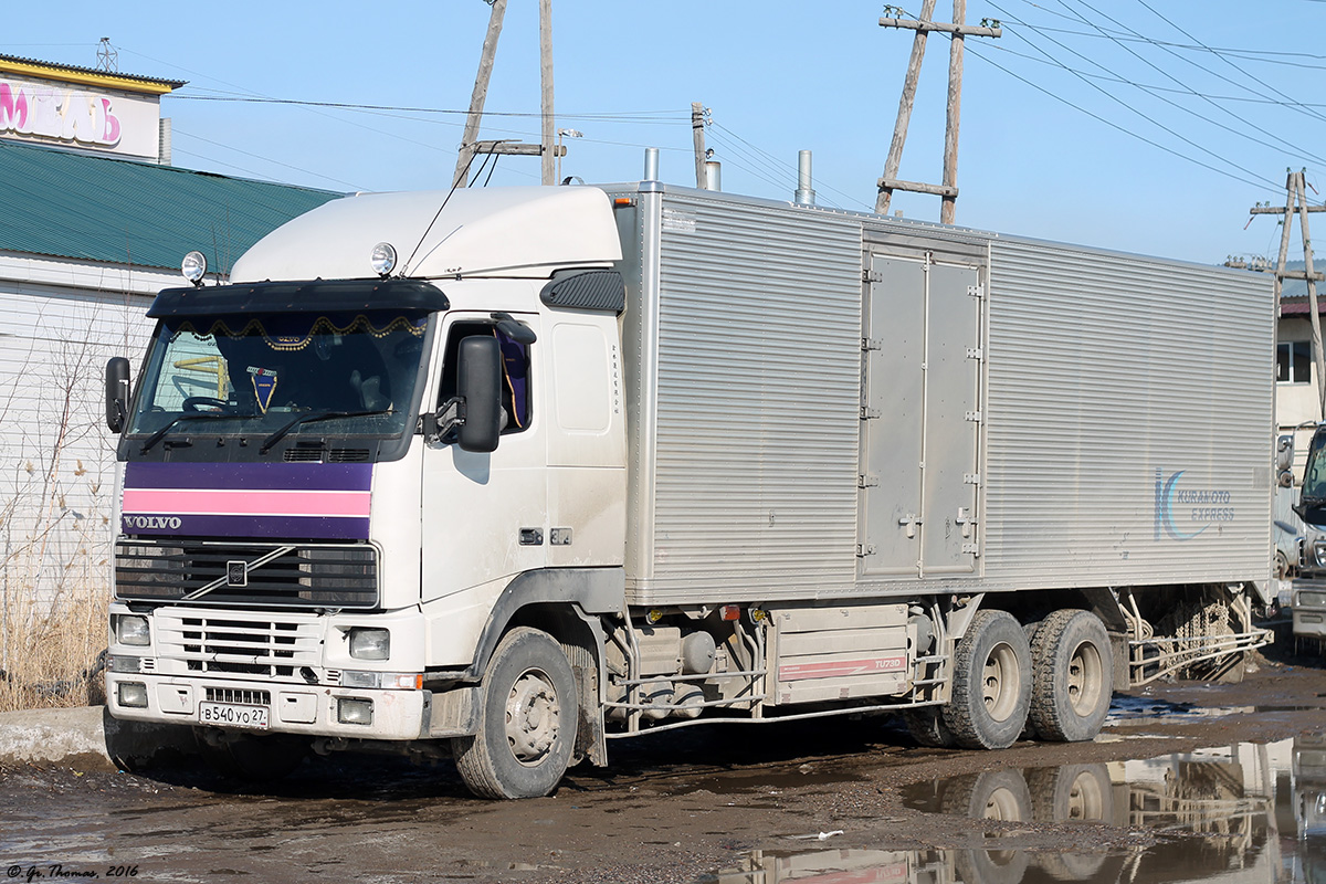 Хабаровский край, № В 540 УО 27 — Volvo ('1993) FH12.380