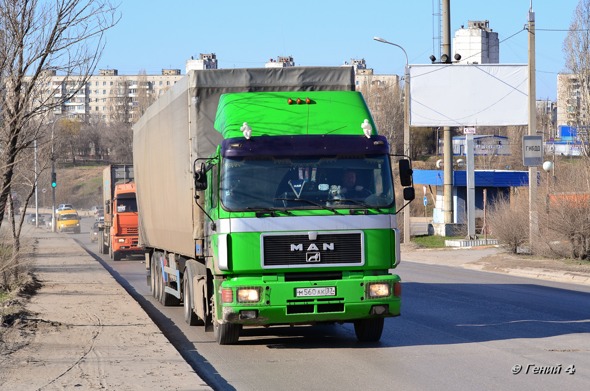 Ивановская область, № М 560 АК 37 — MAN F2000 (общая модель)