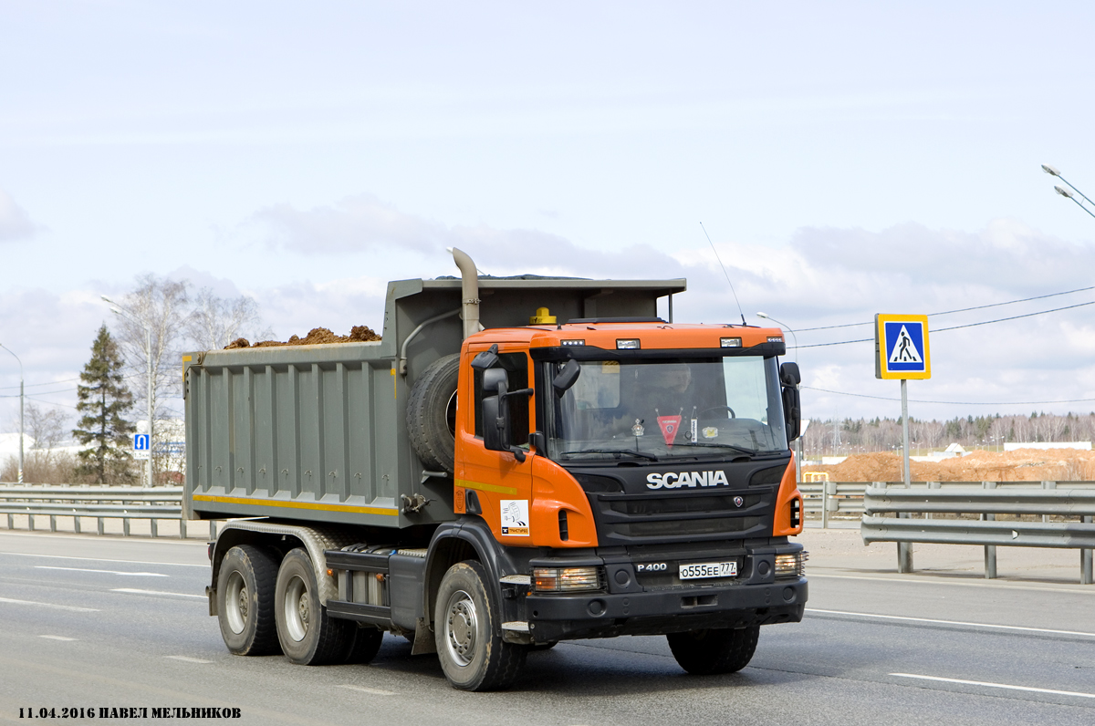 Москва, № О 555 ЕЕ 777 — Scania ('2011) P400