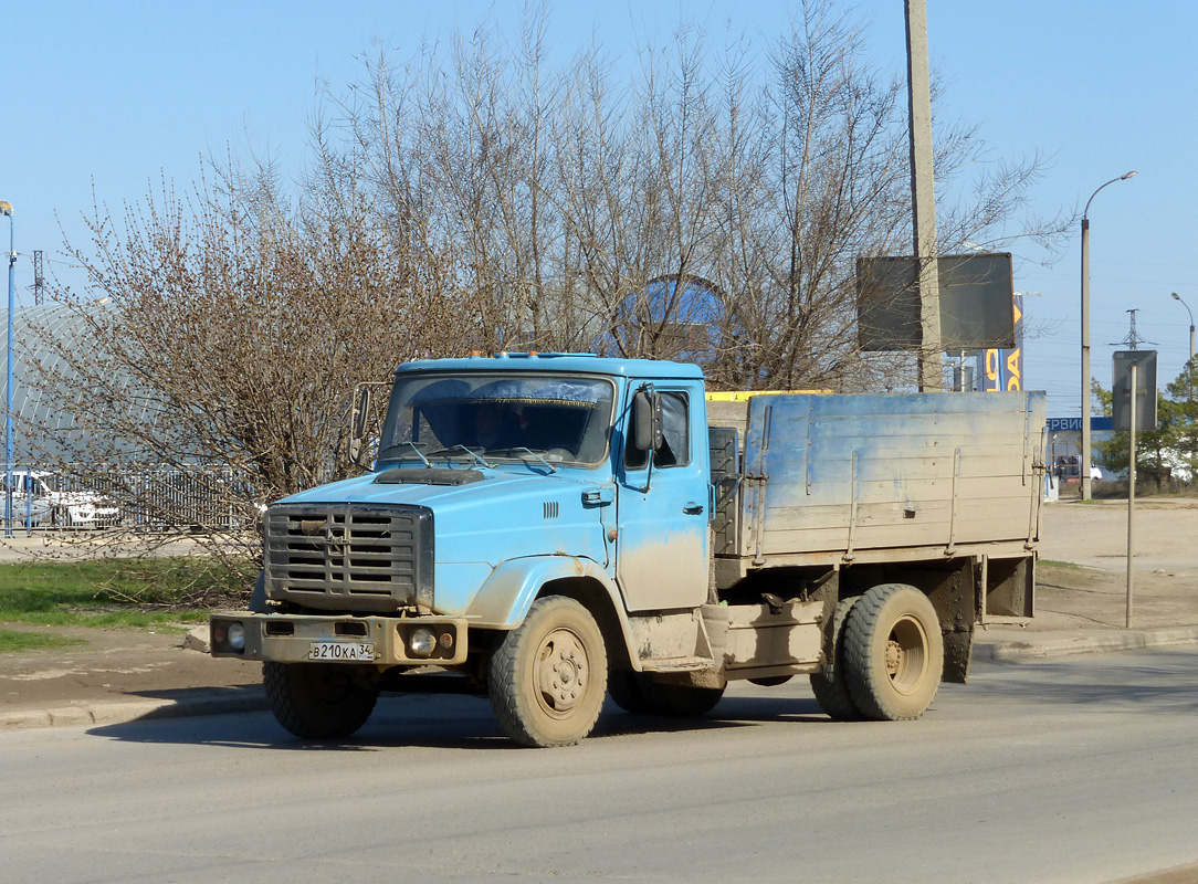 Волгоградская область, № В 210 КА 34 — ЗИЛ-433360