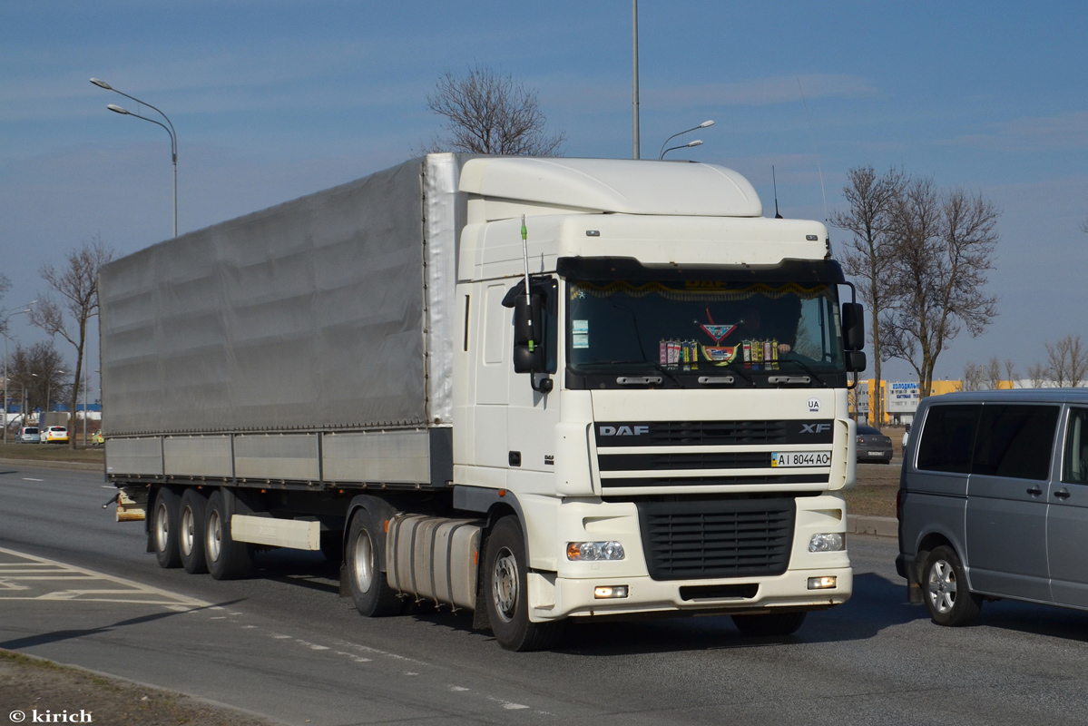 Киевская область, № АI 8044 АО — DAF XF95 FT