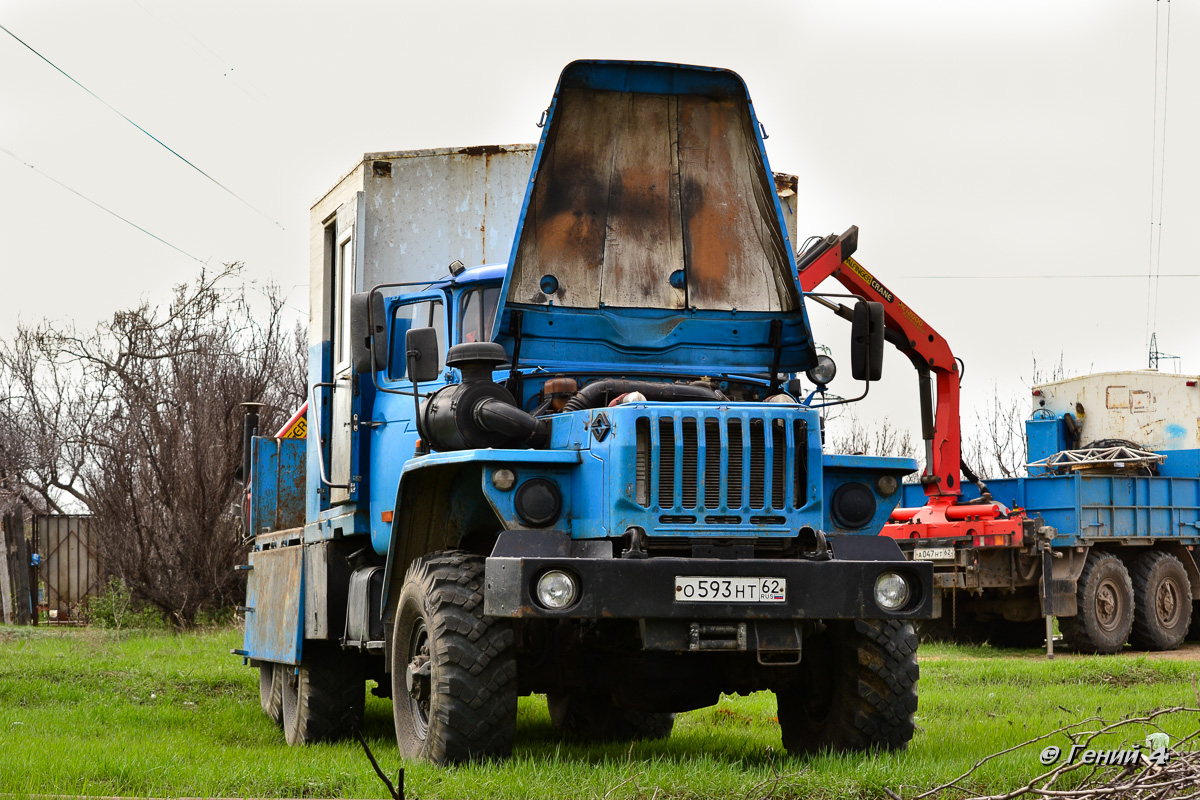 Рязанская область, № О 593 НТ 62 — Урал-4320-40