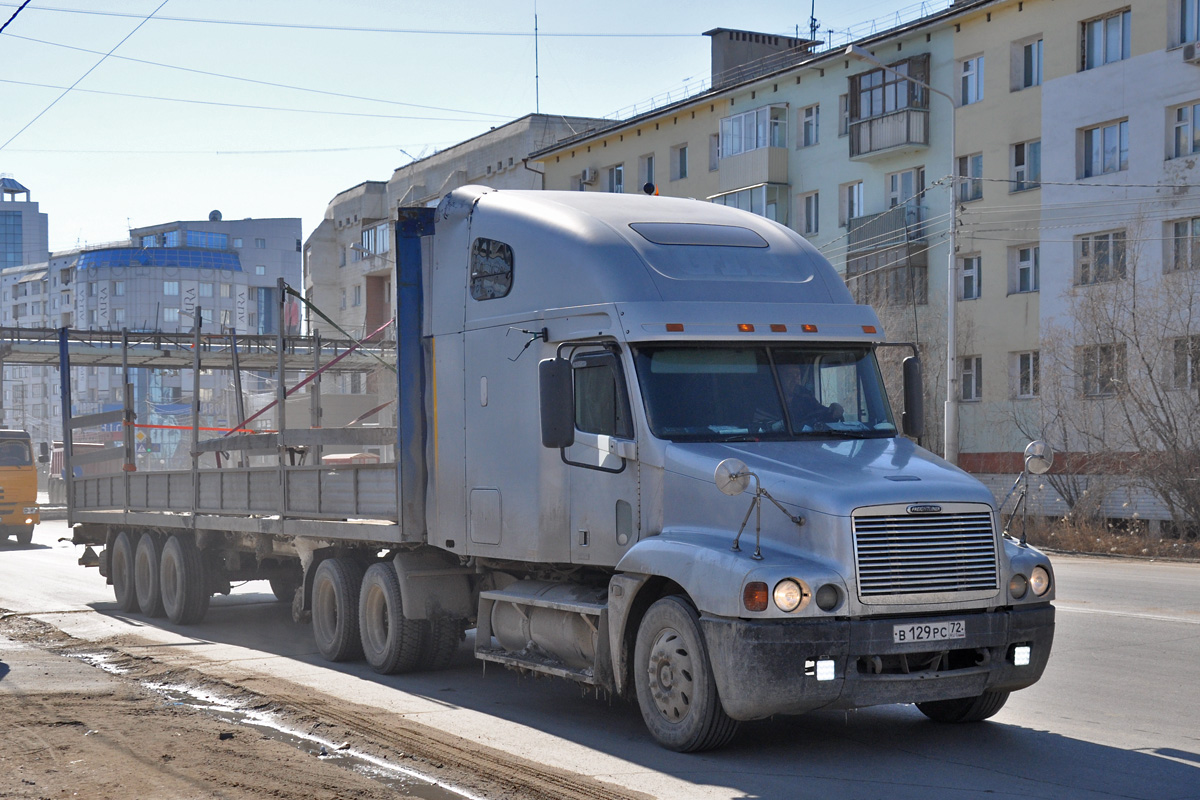 Тюменская область, № В 129 РС 72 — Freightliner Century Class