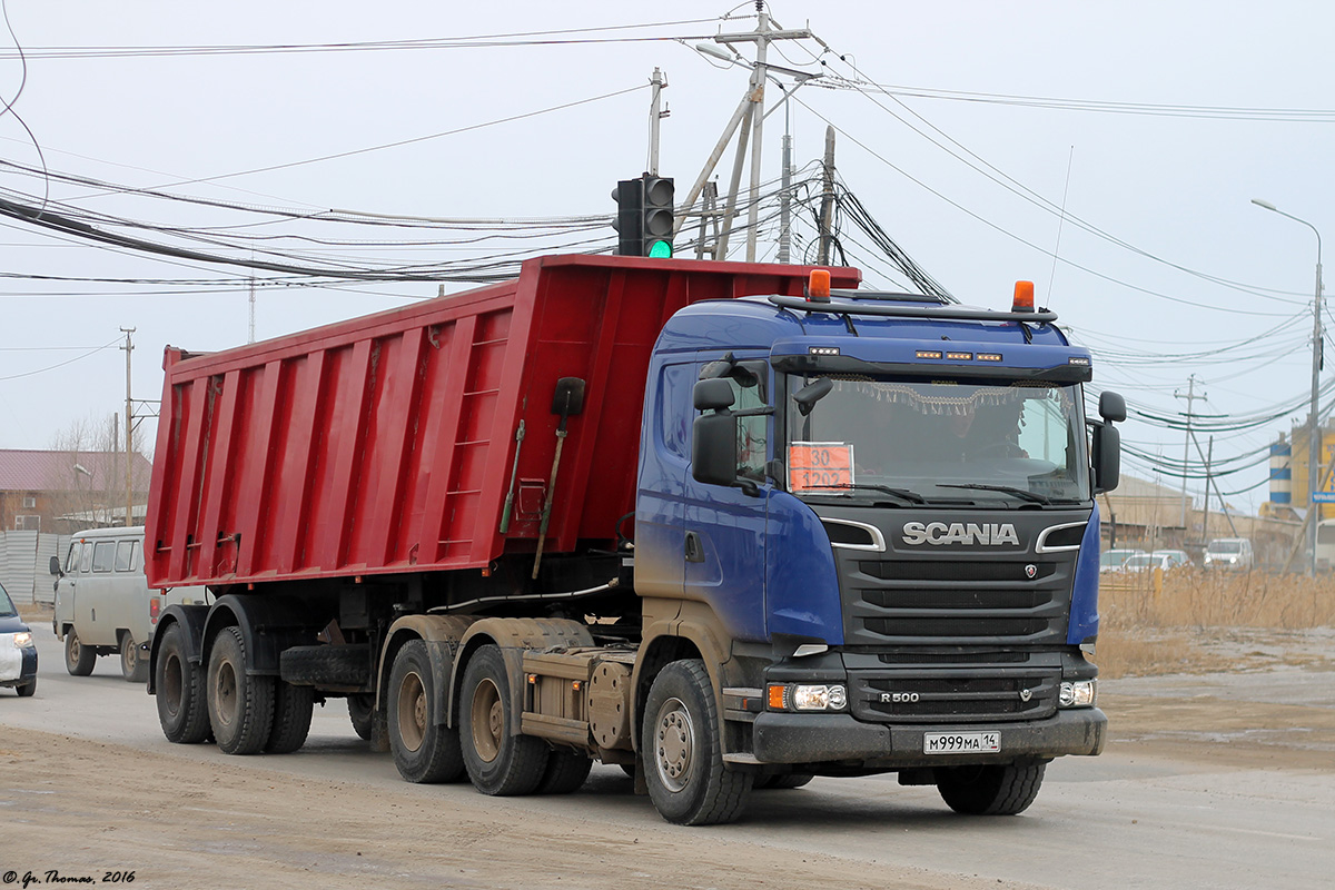 Саха (Якутия), № М 999 МА 14 — Scania ('2013) R500