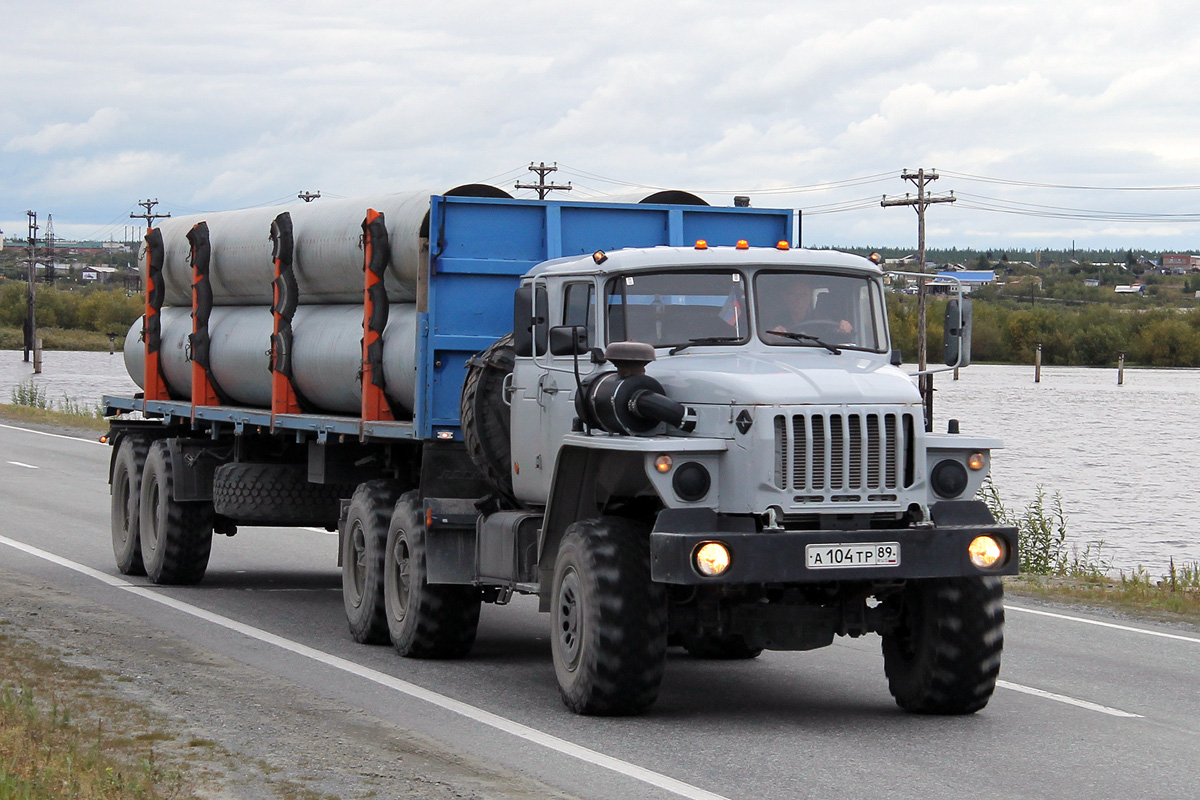 Ямало-Ненецкий автоном.округ, № А 104 ТР 89 — Урал-4320-40