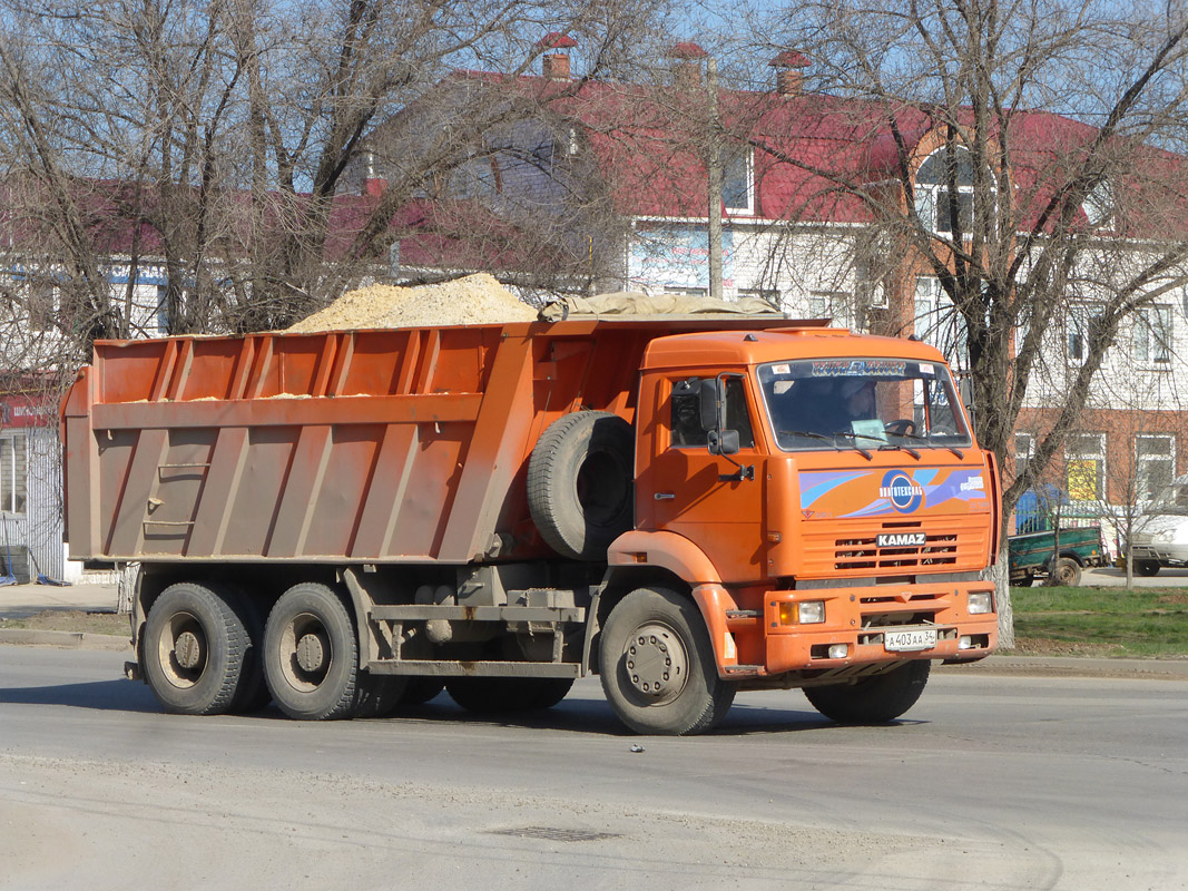 Волгоградская область, № А 403 АА 34 — КамАЗ-6520 [652000]