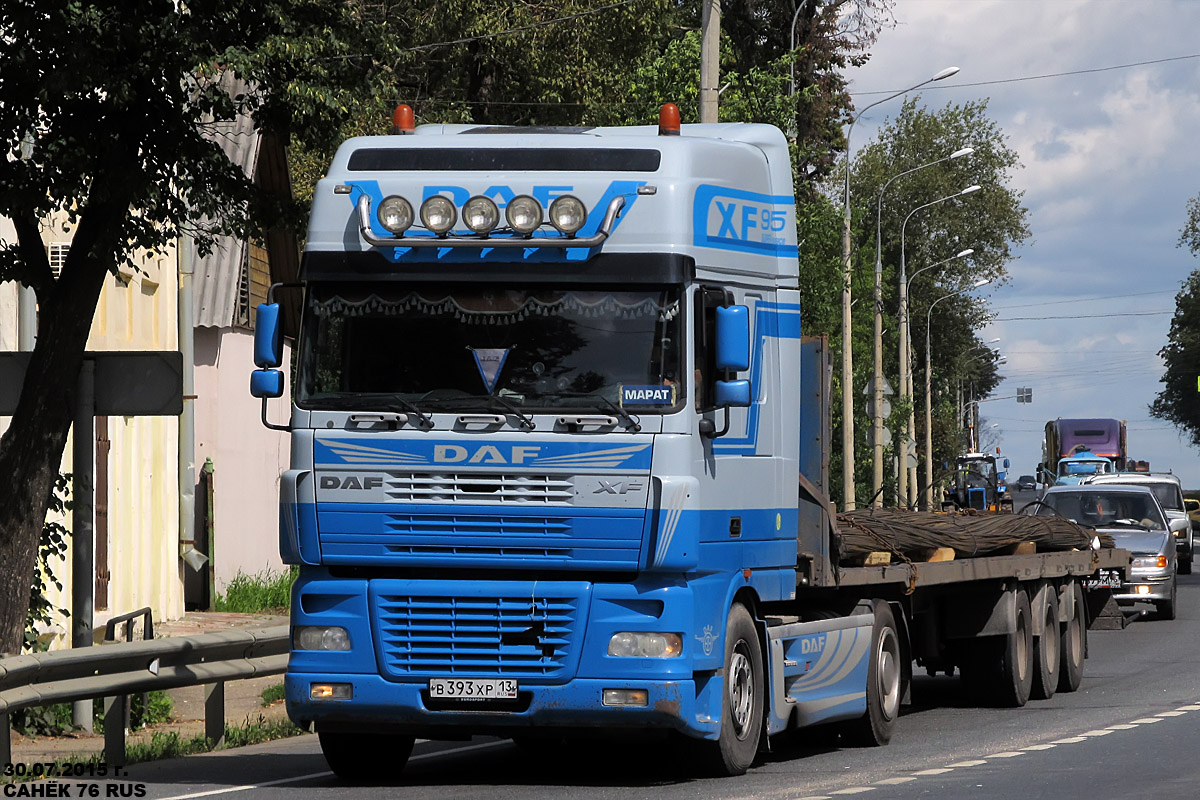 Мордовия, № В 393 ХР 13 — DAF XF95 FT