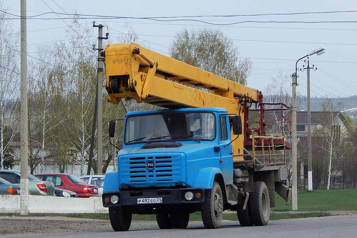 Белгородская область, № Р 492 ЕО 31 — ЗИЛ-433362