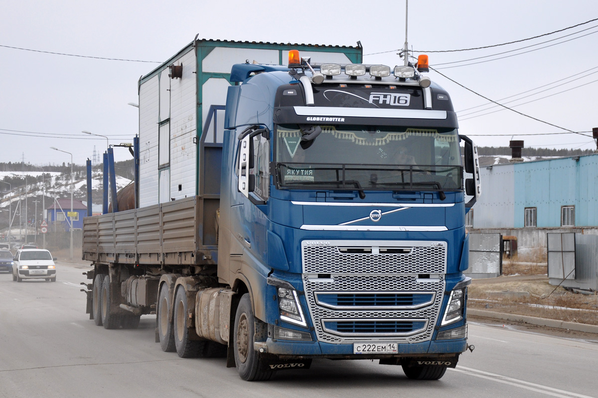 Саха (Якутия), № С 222 ЕМ 14 — Volvo ('2012) FH16.700