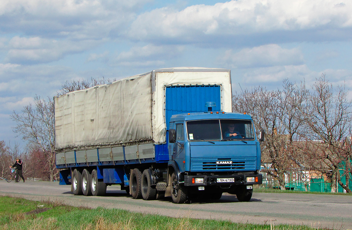 Херсонская область, № 104-67 ХО — КамАЗ-5410