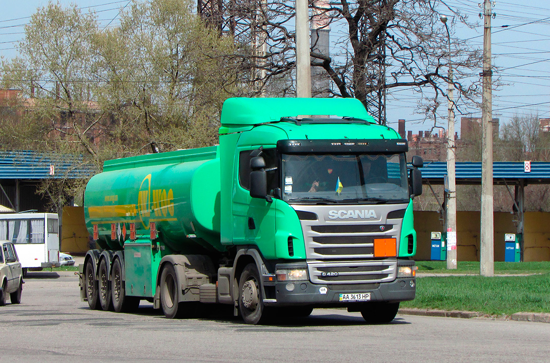 Волынская область, № АА 3613 НР — Scania ('2009) G420