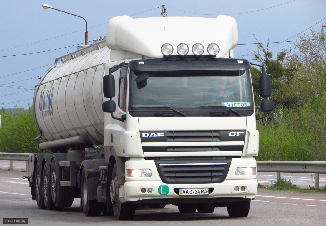 Киев, № АА 3724 МА — DAF CF85 FT