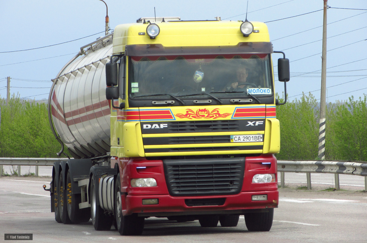 Черкасская область, № СА 2901 ВЕ — DAF XF95 FT