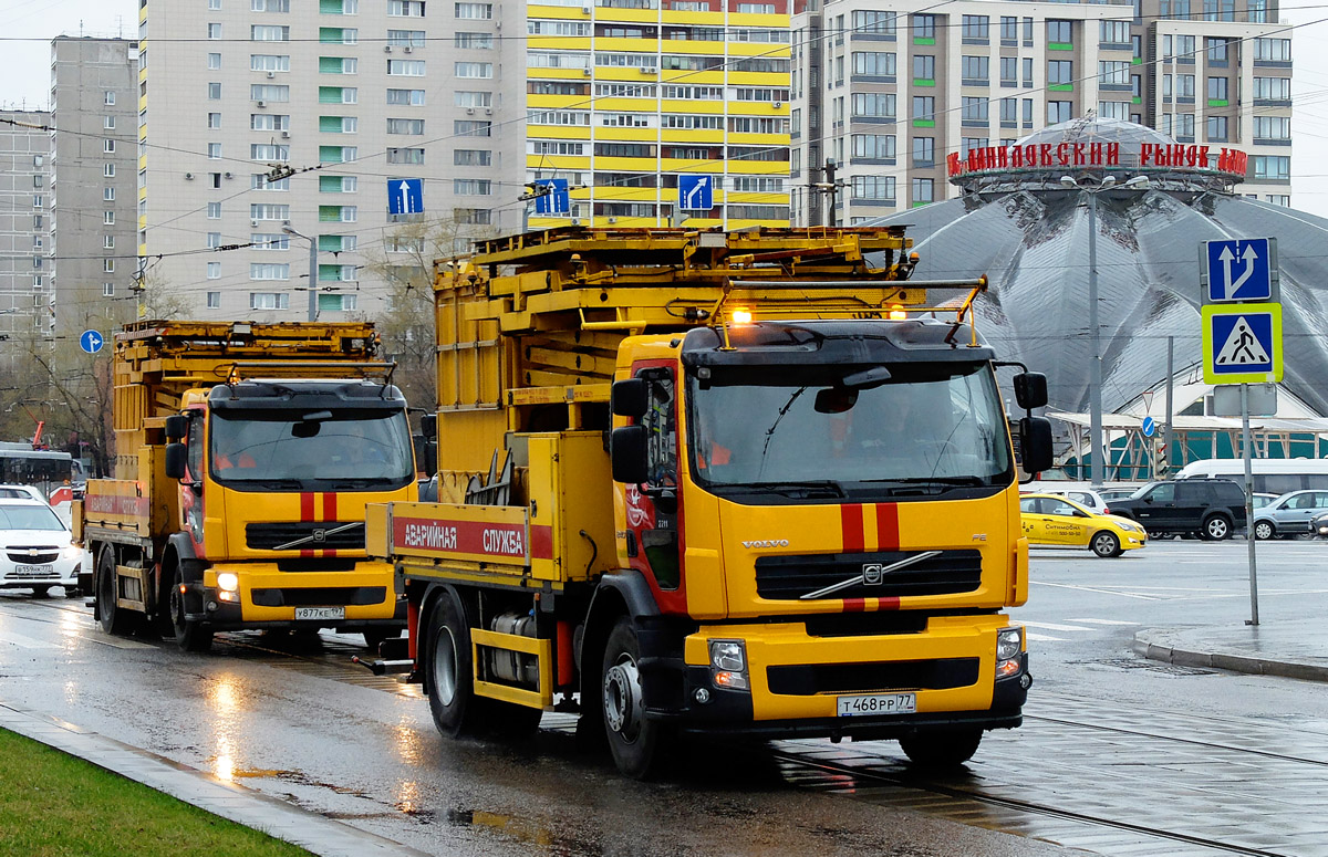 Москва, № 2155 — Volvo ('2006) FE; Москва, № 2211 — Volvo ('2006) FE