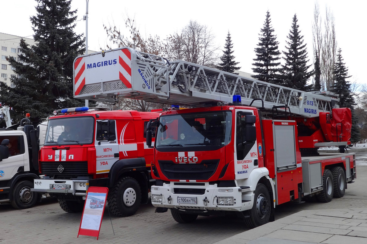 Башкортостан, № С 100 АН 102 — IVECO Trakker ('2013)