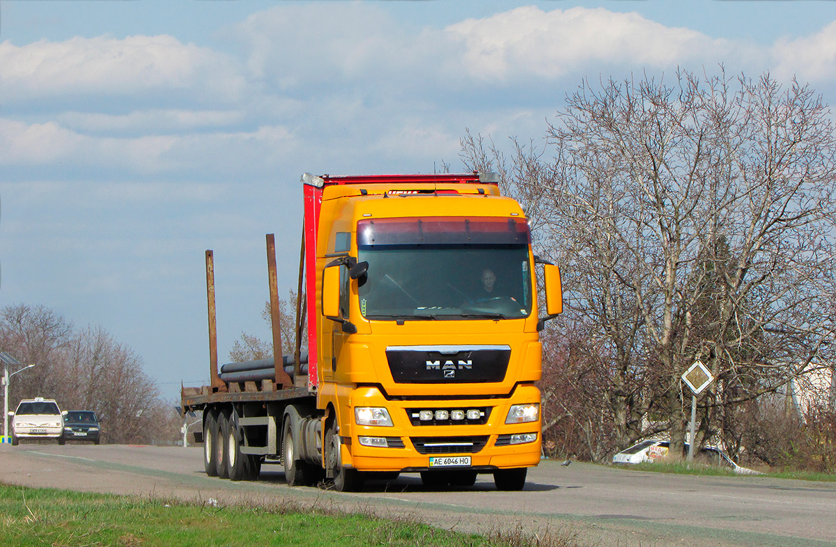 Днепропетровская область, № АЕ 6046 НО — MAN TGX ('2007) 18.440