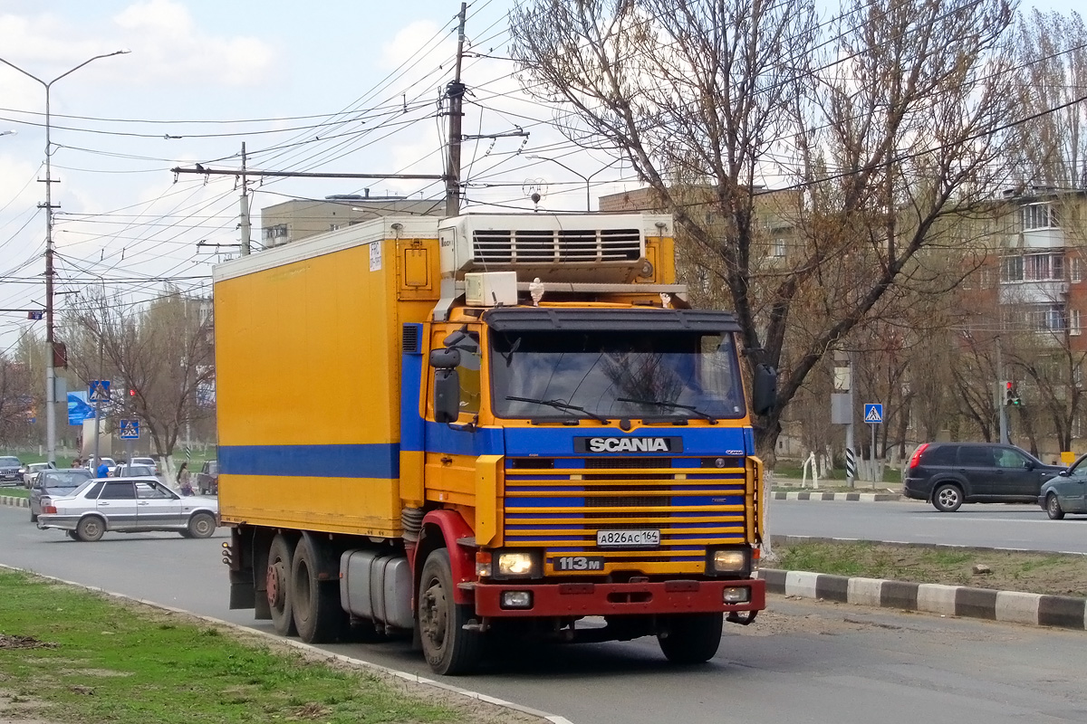 Саратовская область, № А 826 АС 164 — Scania (II) R113M