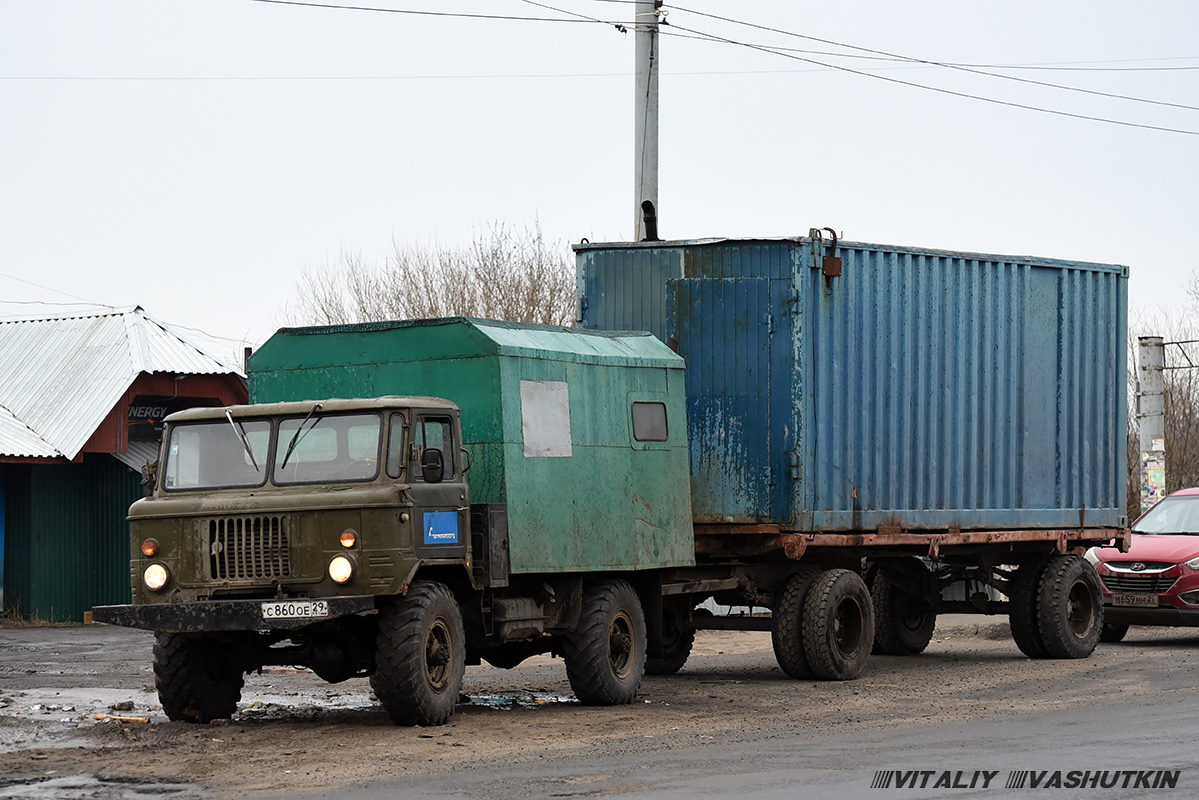 Архангельская область, № С 860 ОЕ 29 — ГАЗ-66-12