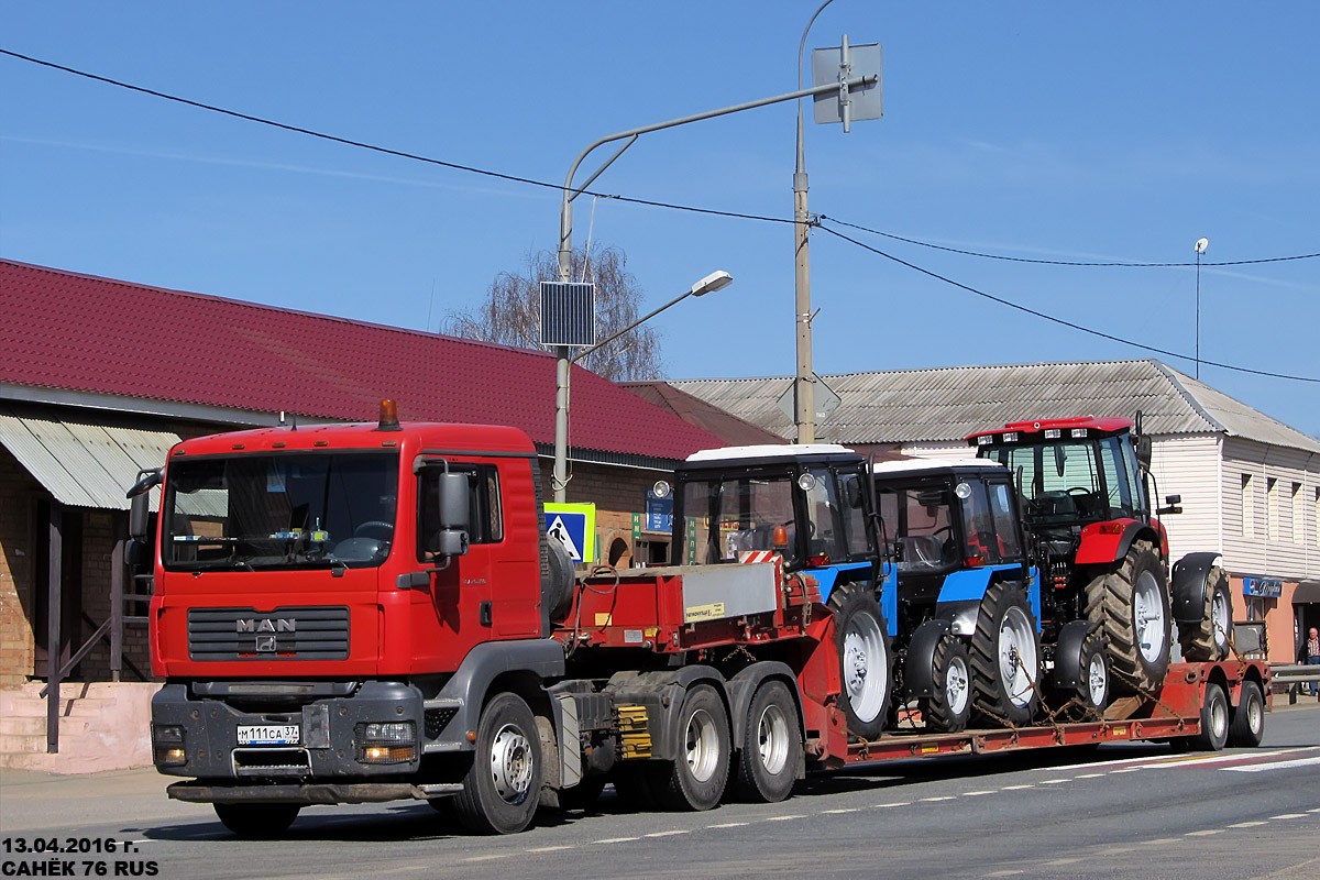 Ивановская область, № М 111 СА 37 — MAN TGA 26.390